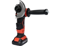 YATO ANGLE GRINDER 18V 125MM SET WITH BATTERY 2,0AH + CHARGER 60MIN YT-82826