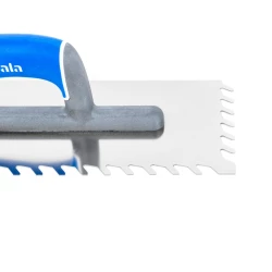 Paca nierdzewna 130x270mm ząb skośny 10, uchwyt 3K G-24