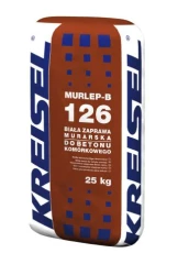 KREISEL MURLEP-B 126 Biała, zaprawa murarska do bloczków z betonu komór. i silikatowych