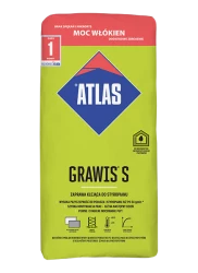 ATLAS GRAWIS S zaprawa klejąca do styropianu białego i grafitowego, 25 kg