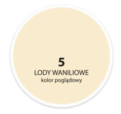 DEKORAL MOC KOLORU LODY WANILIOWE 5L 
