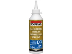 SOUDAL KLEJ DO DREWNA 65A WODOODPORNY 250ML